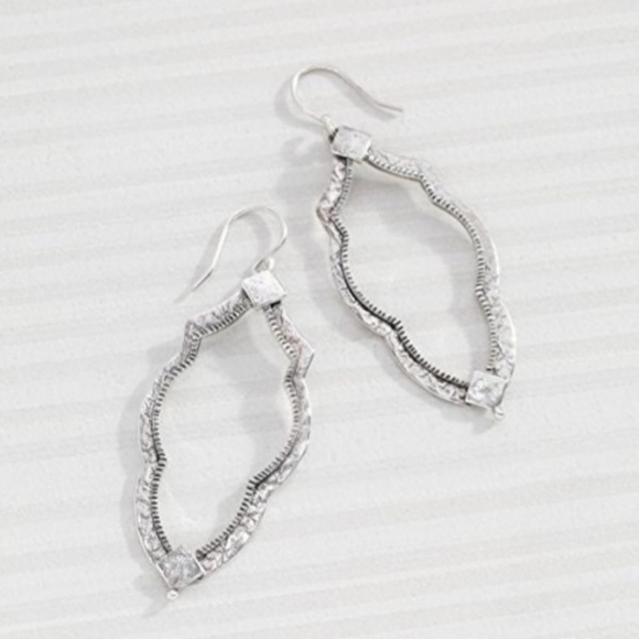 Silpada Jewelry - RARE! Vintage Silpada 925 Sterling Silver Frame Earrings W3282